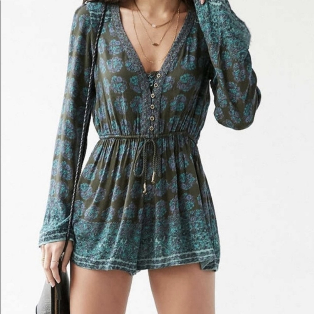 UO ECOTE boho romper small